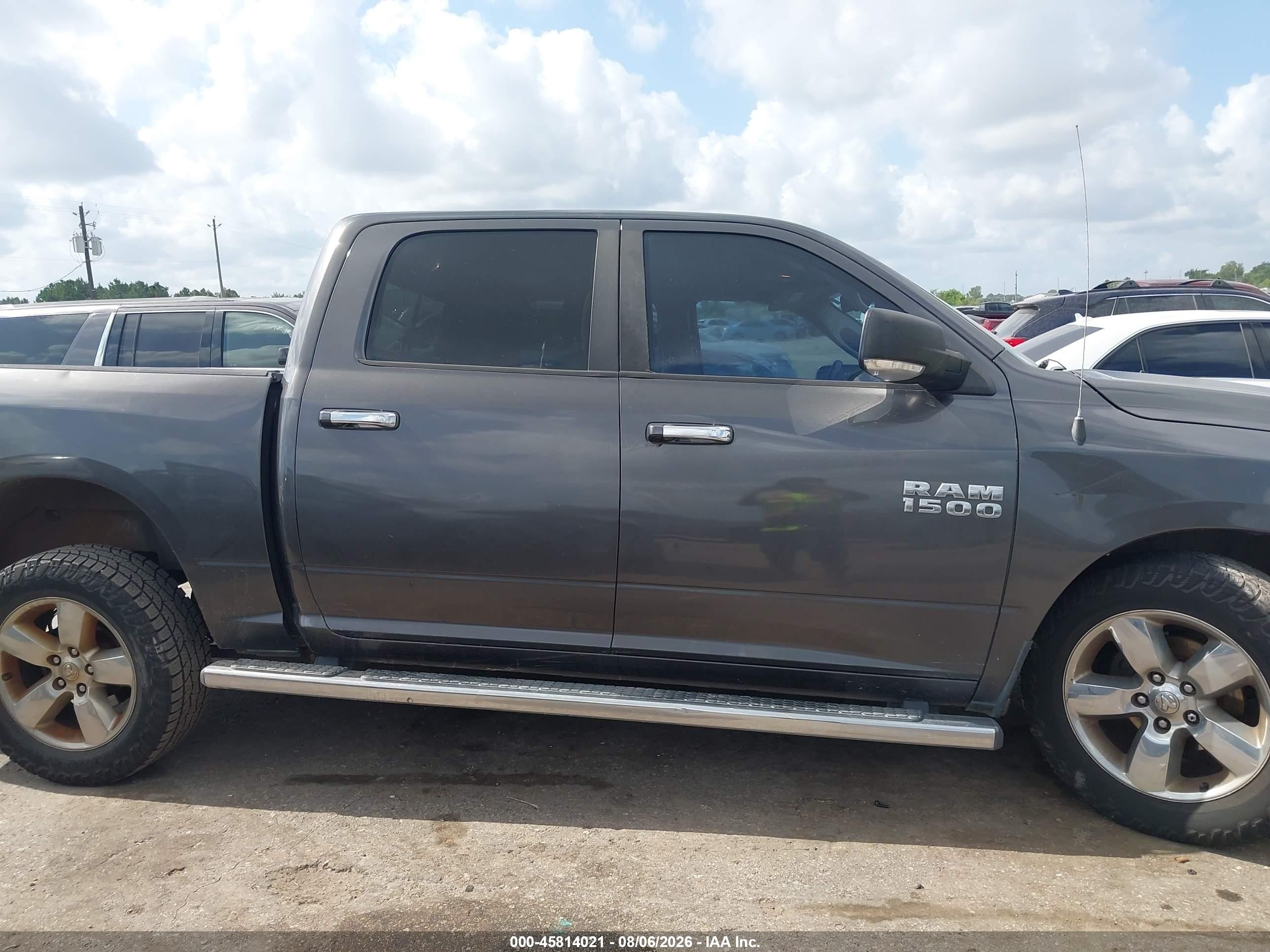 2015 Ram 1500 Lone Star Gray vin: 1C6RR6LT5FS692606