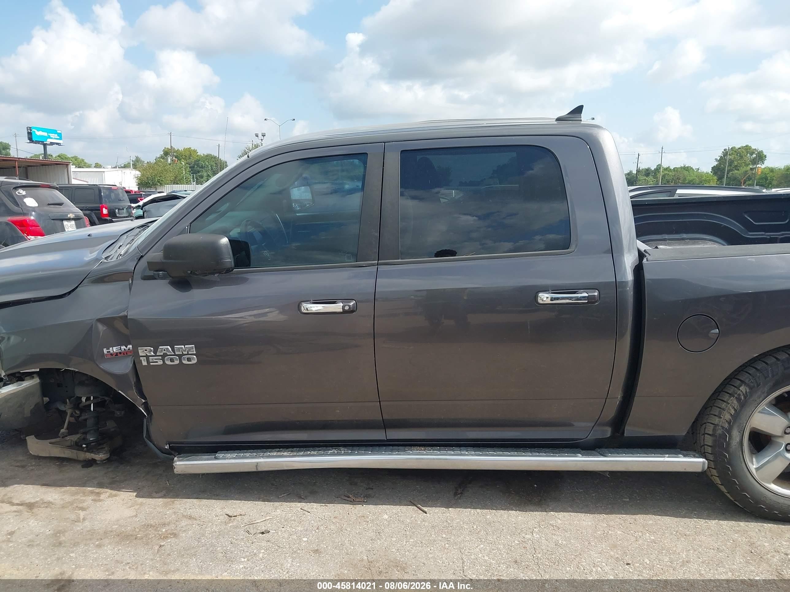 2015 Ram 1500 Lone Star Gray vin: 1C6RR6LT5FS692606