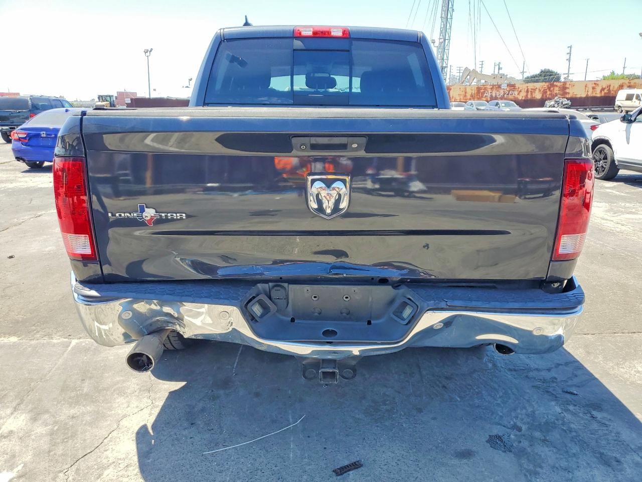 2015 Ram 1500 Slt Gray vin: 1C6RR6LT5FS770382