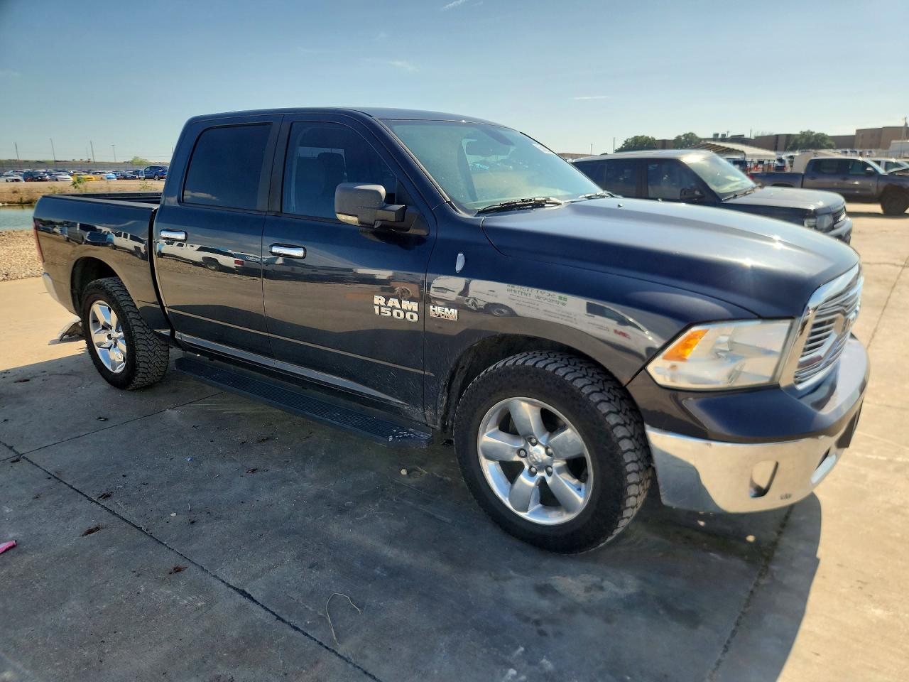 2013 Ram 1500 Slt Gray vin: 1C6RR6LT6DS540654