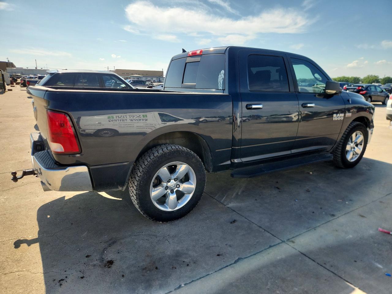 2013 Ram 1500 Slt Gray vin: 1C6RR6LT6DS540654