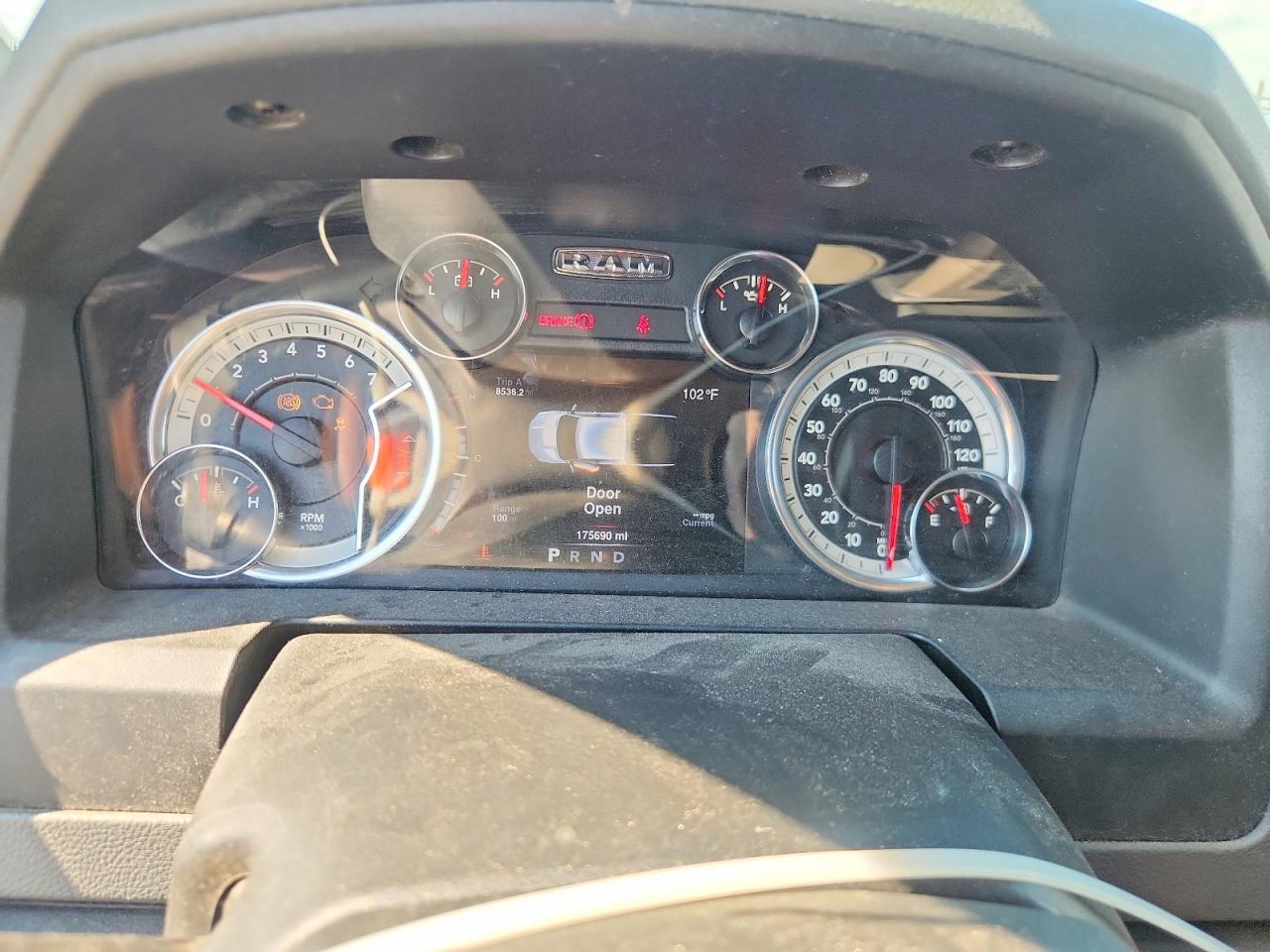 2013 Ram 1500 Slt Gray vin: 1C6RR6LT6DS540654