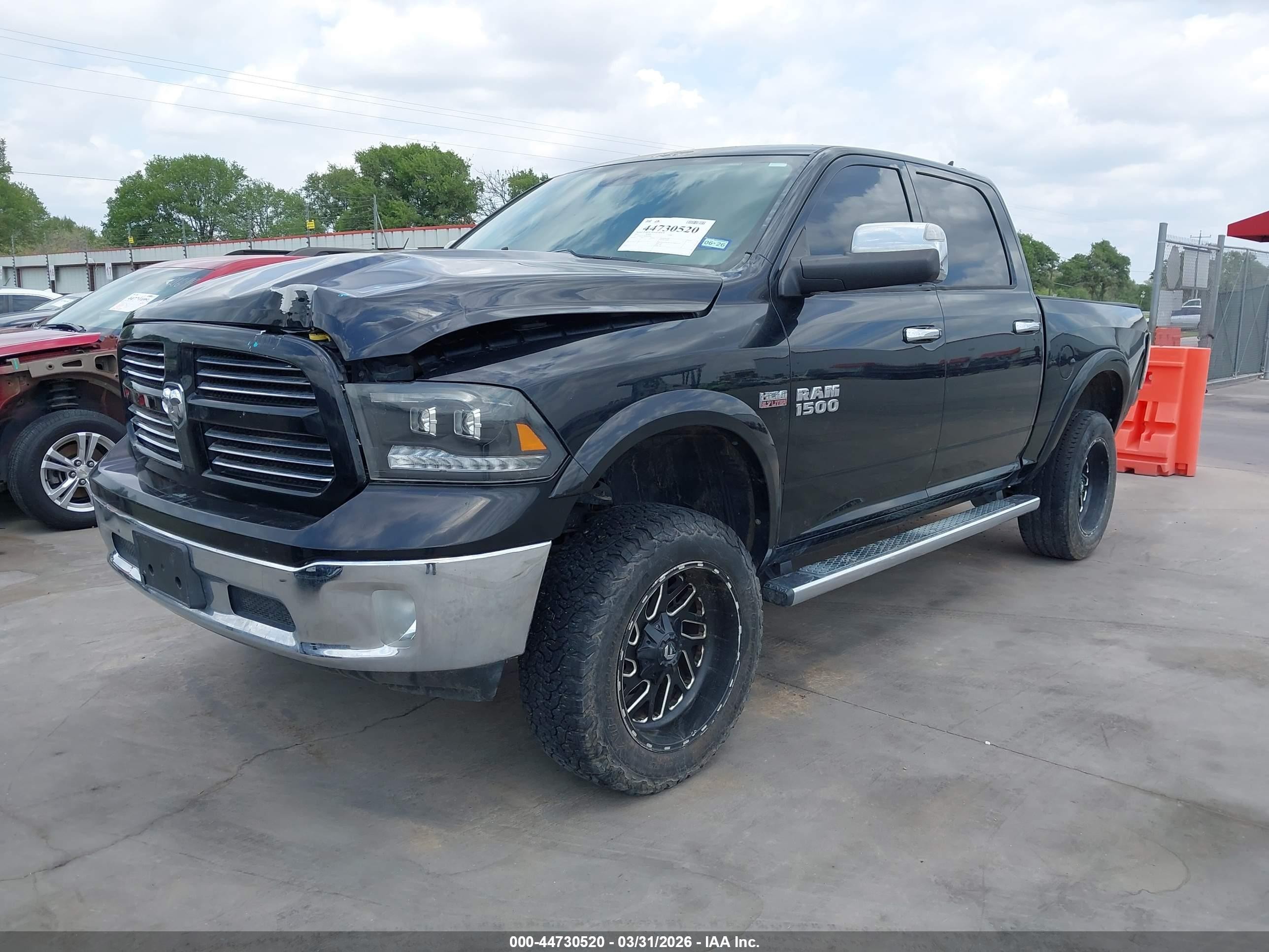 2013 Ram 1500 Big Horn Черный vin: 1C6RR6LT6DS665895