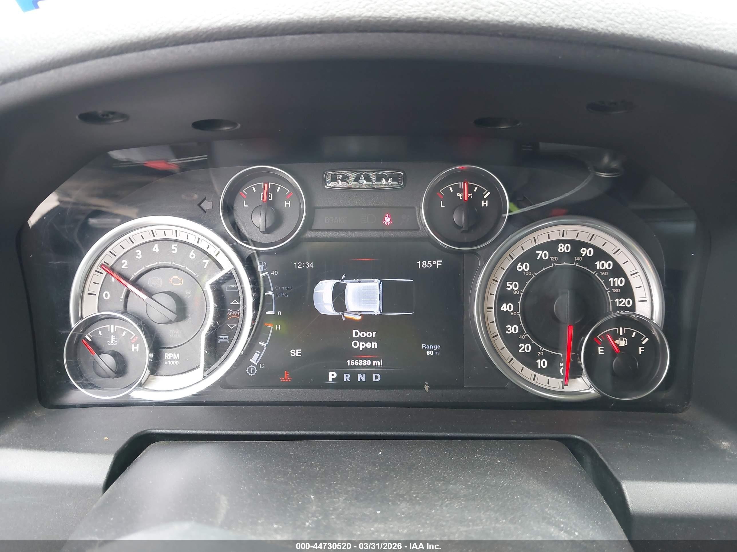 2013 Ram 1500 Big Horn Черный vin: 1C6RR6LT6DS665895