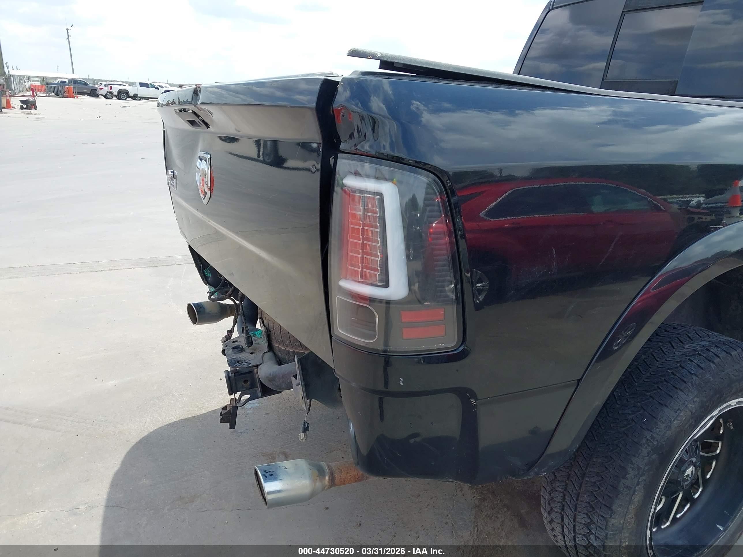 2013 Ram 1500 Big Horn Черный vin: 1C6RR6LT6DS665895
