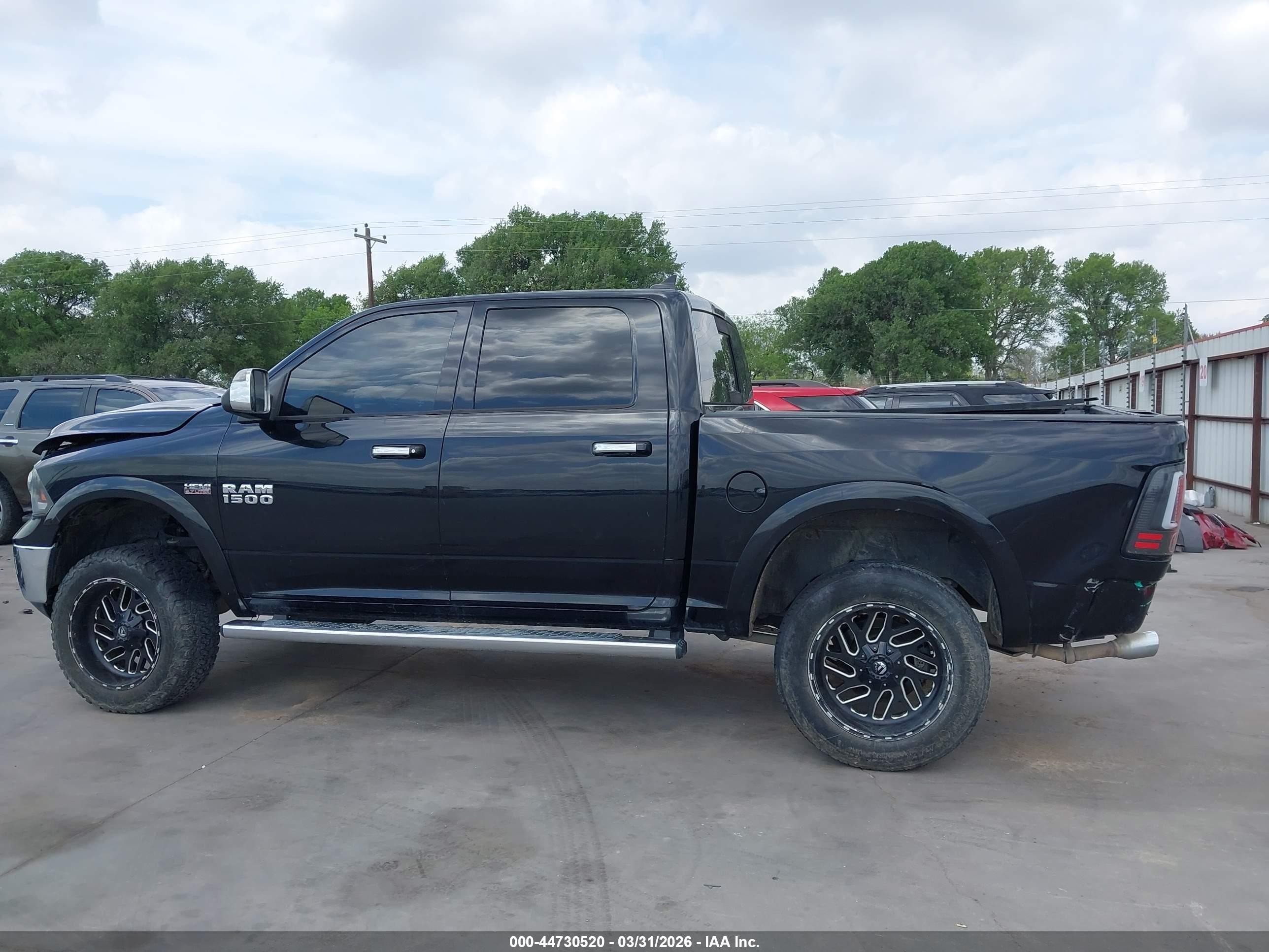 2013 Ram 1500 Big Horn Черный vin: 1C6RR6LT6DS665895