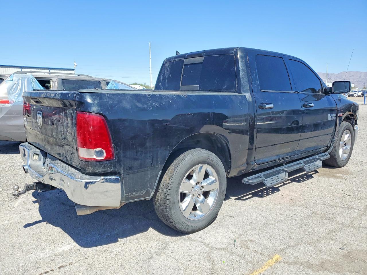 2014 Ram 1500 Slt Black vin: 1C6RR6LT6ES229419
