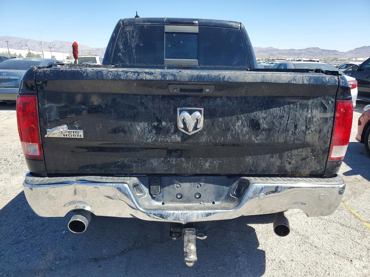 2014 Ram 1500 Slt Black vin: 1C6RR6LT6ES229419