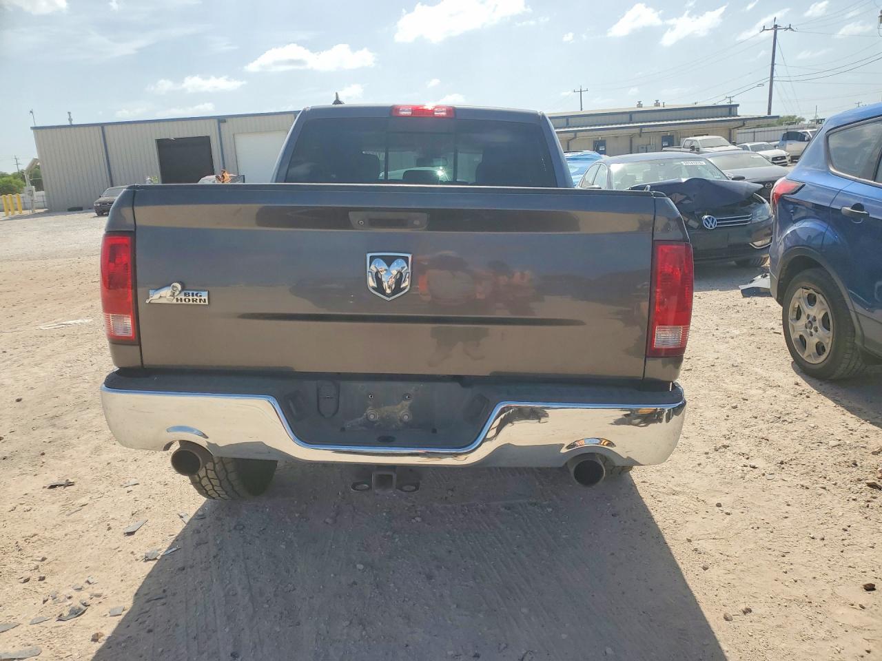 2014 Ram 1500 Slt Gray vin: 1C6RR6LT6ES430107