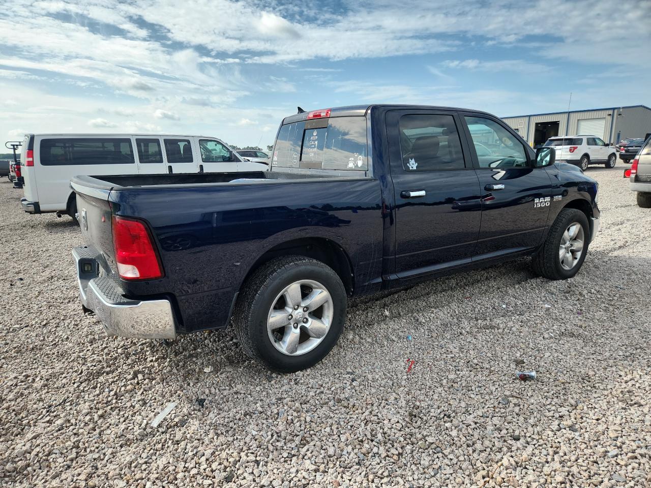 2013 Ram 1500 Slt Blue vin: 1C6RR6LT7DS585344