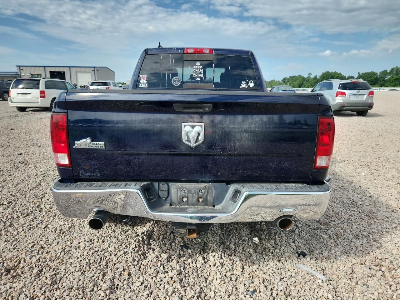 2013 Ram 1500 Slt Blue vin: 1C6RR6LT7DS585344
