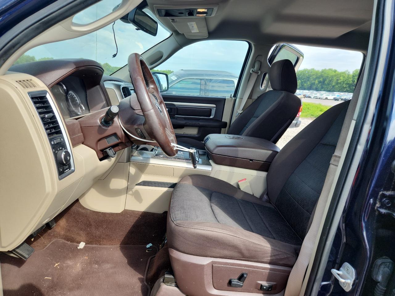 2013 Ram 1500 Slt Blue vin: 1C6RR6LT7DS585344