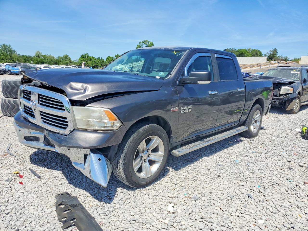 2014 Ram 1500 Slt Угольный vin: 1C6RR6LT7ES424199