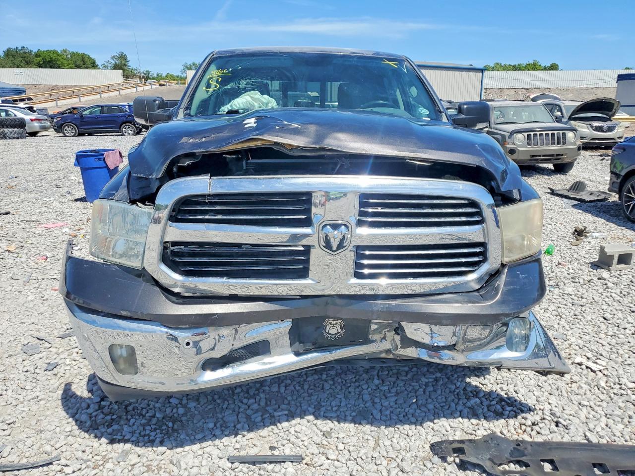 2014 Ram 1500 Slt Угольный vin: 1C6RR6LT7ES424199