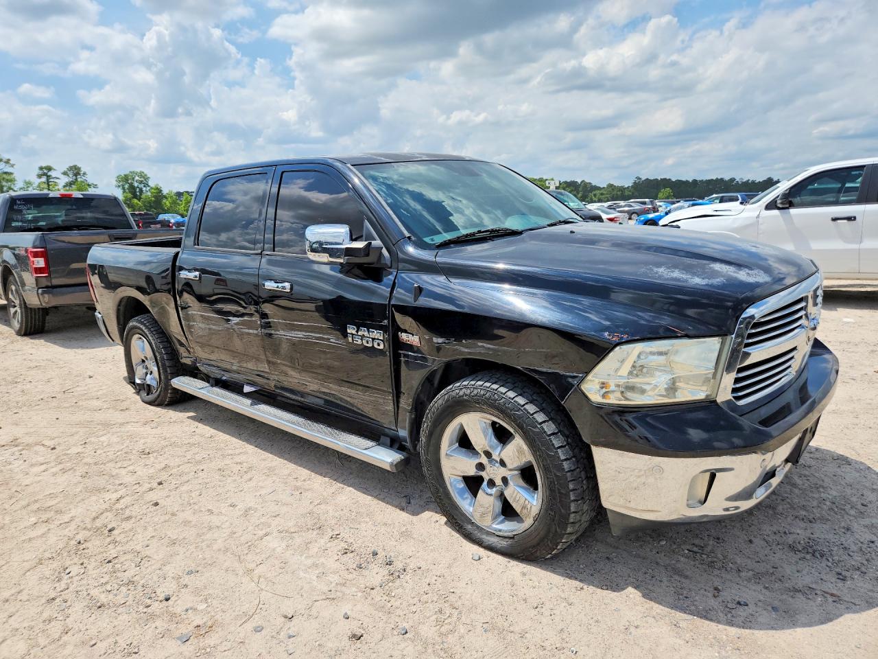 2015 Ram 1500 Slt Black vin: 1C6RR6LT7FS535028