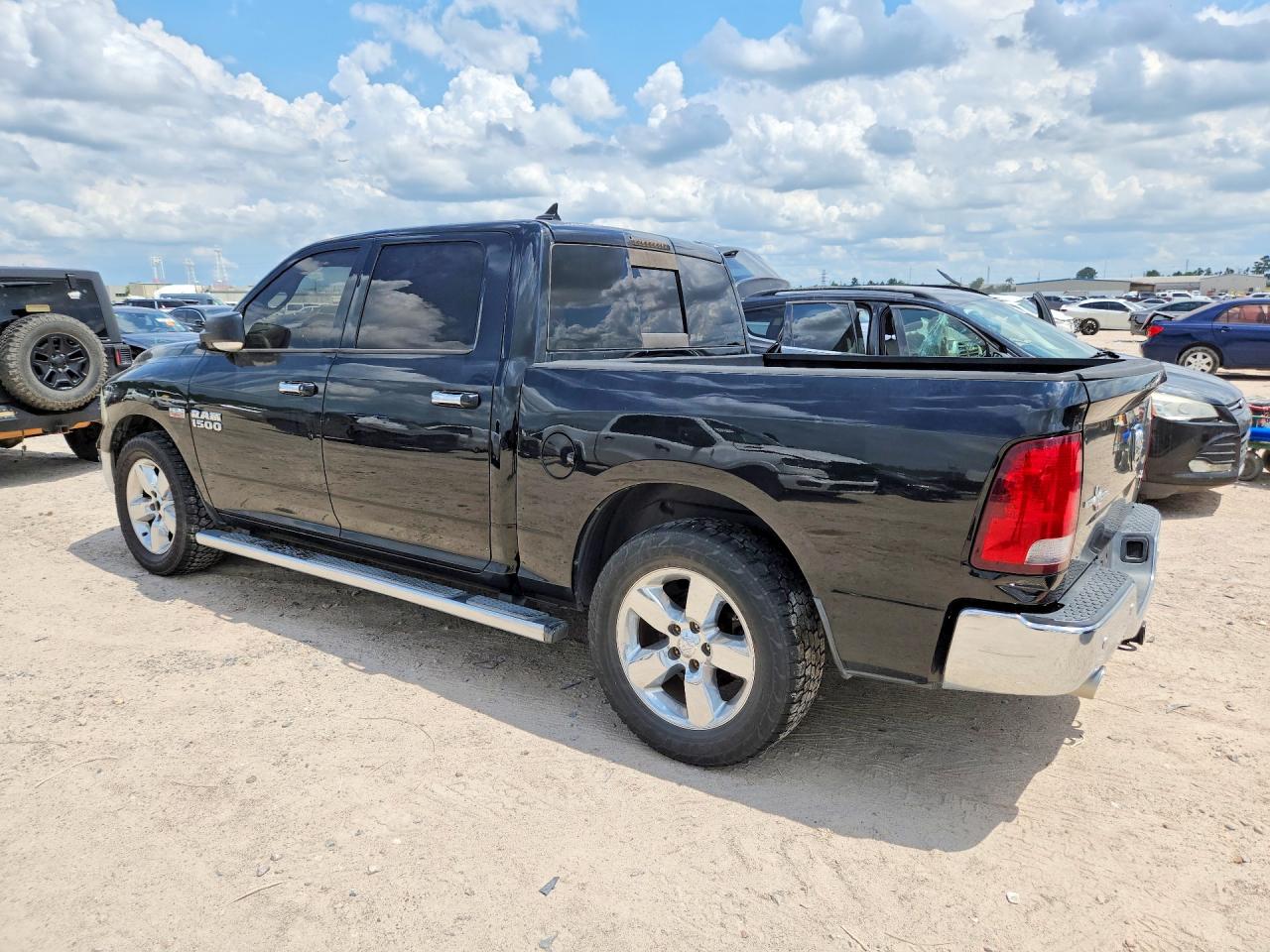 2015 Ram 1500 Slt Black vin: 1C6RR6LT7FS535028