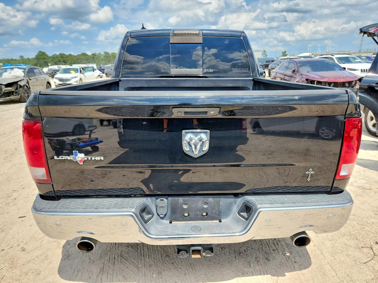 2015 Ram 1500 Slt Black vin: 1C6RR6LT7FS535028
