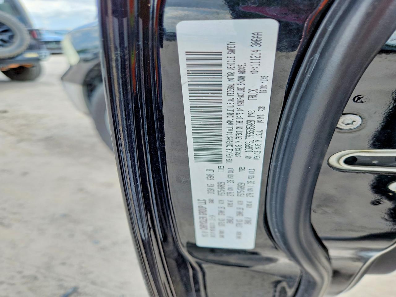 2015 Ram 1500 Slt Black vin: 1C6RR6LT7FS535028