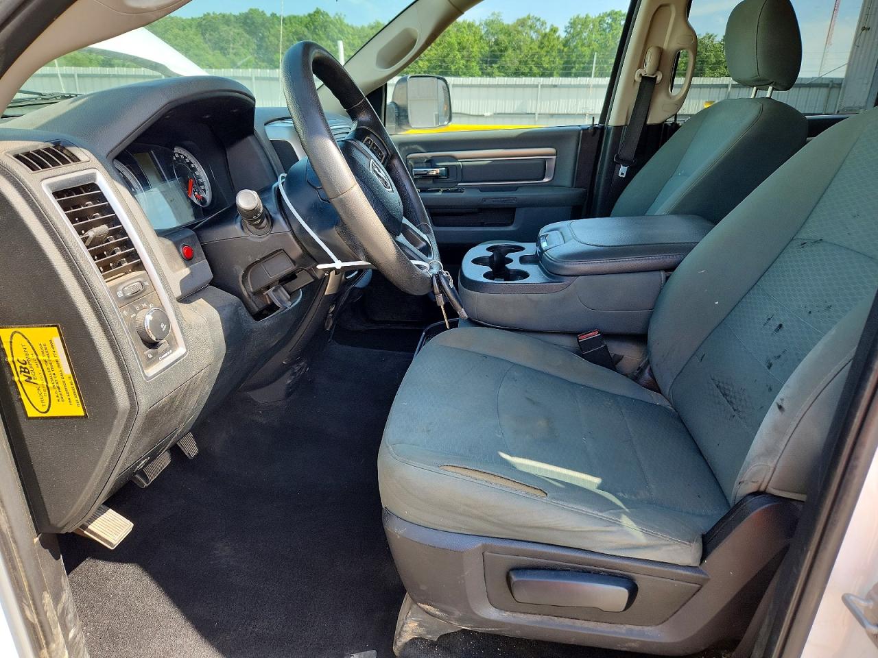 2015 Ram 1500 Slt White vin: 1C6RR6LT7FS559393