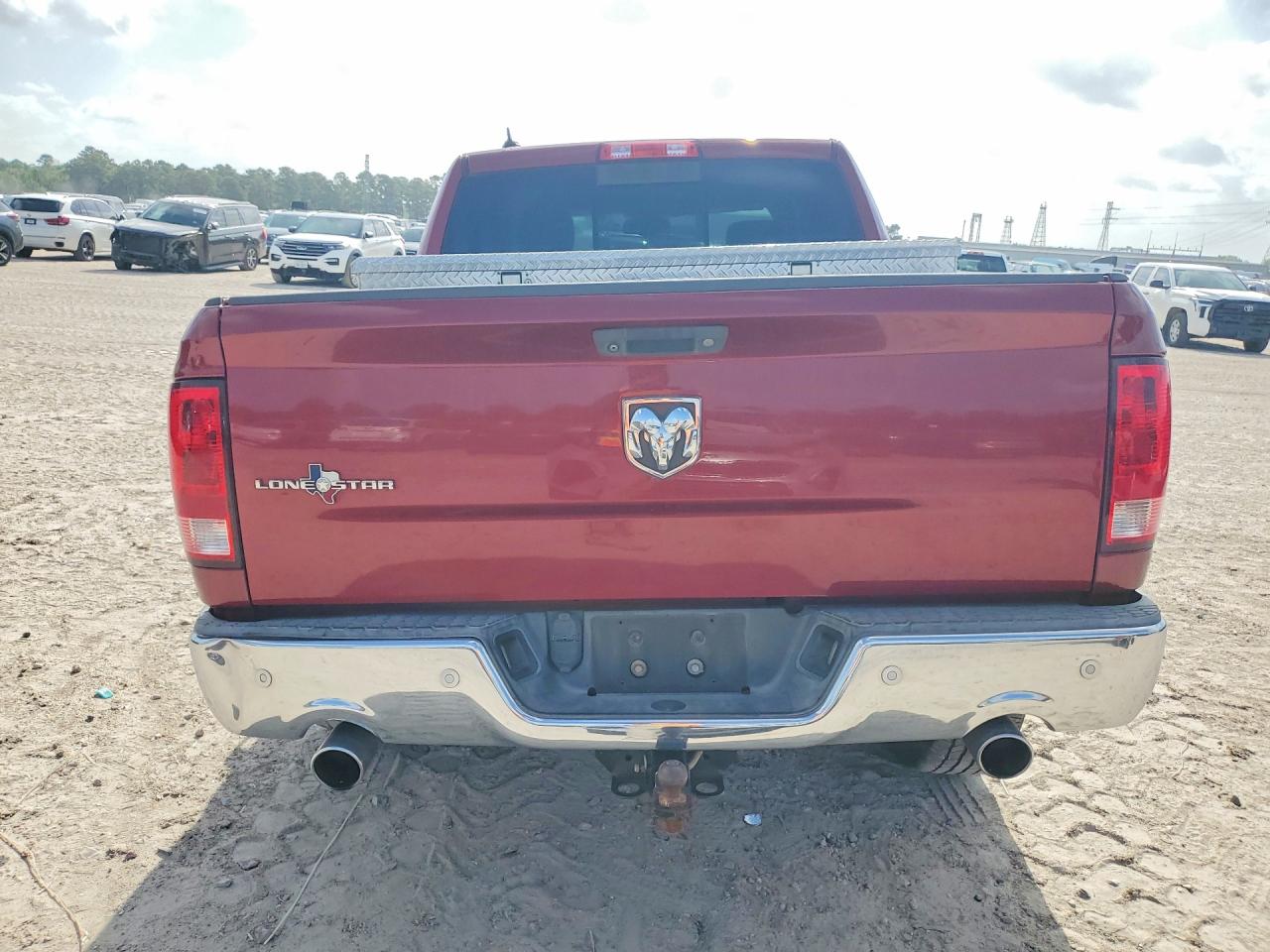 2015 Ram 1500 Slt Maroon vin: 1C6RR6LT7FS634562