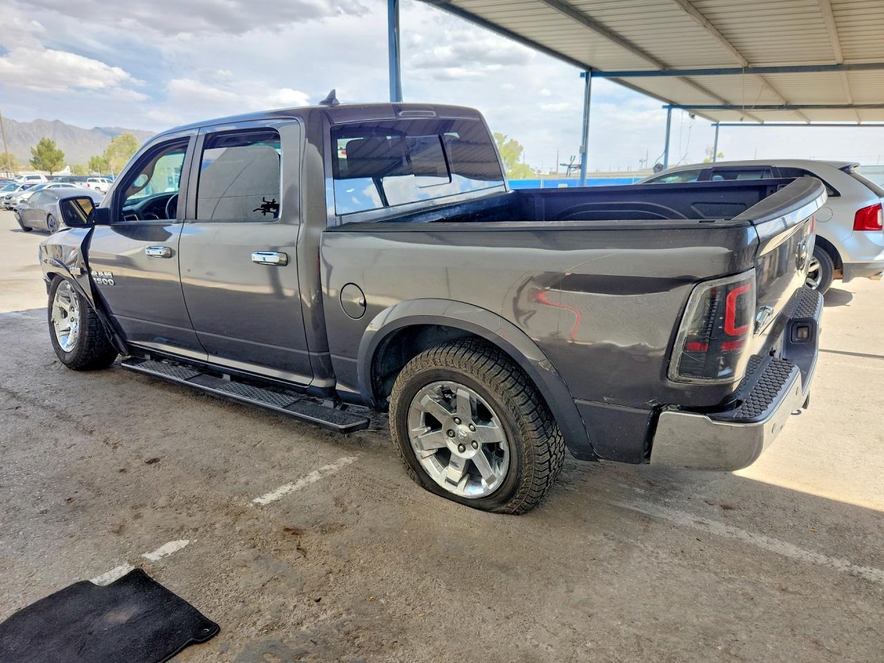 2015 Ram 1500 Slt Gray vin: 1C6RR6LT7FS639423