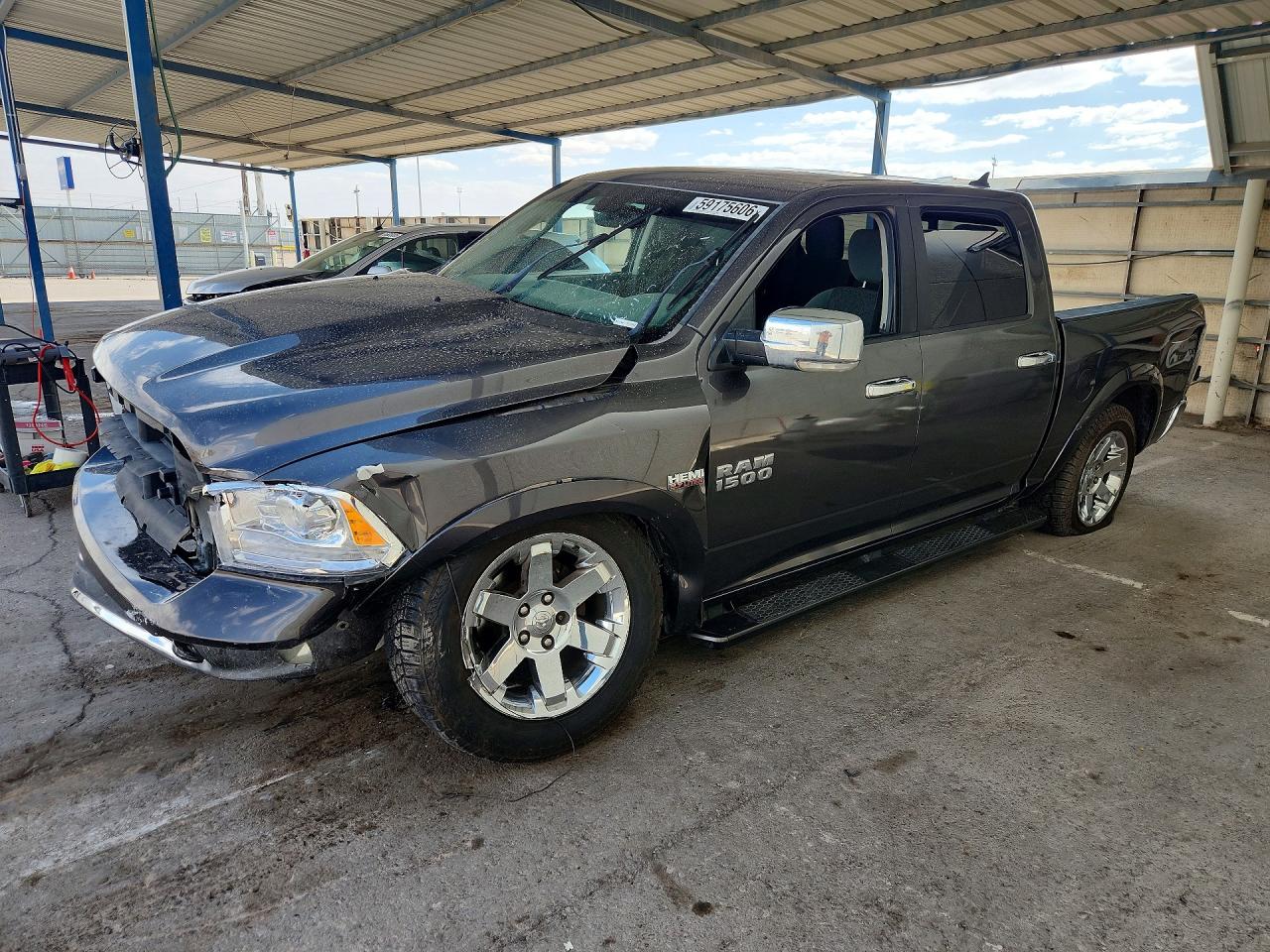 2015 Ram 1500 Slt Gray vin: 1C6RR6LT7FS639423