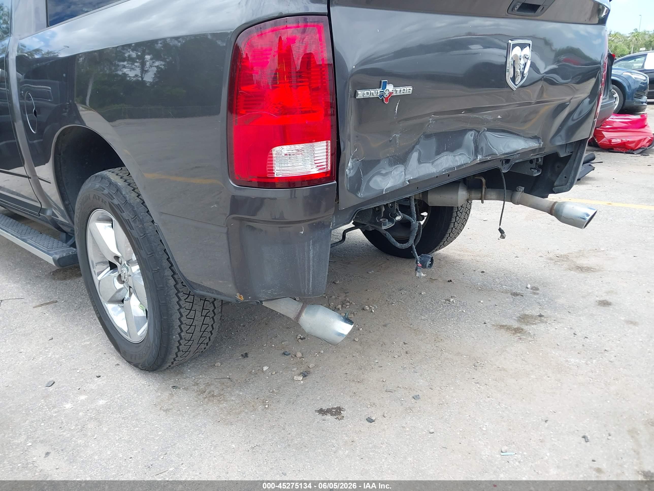 2015 Ram 1500 Lone Star Black vin: 1C6RR6LT7FS692557