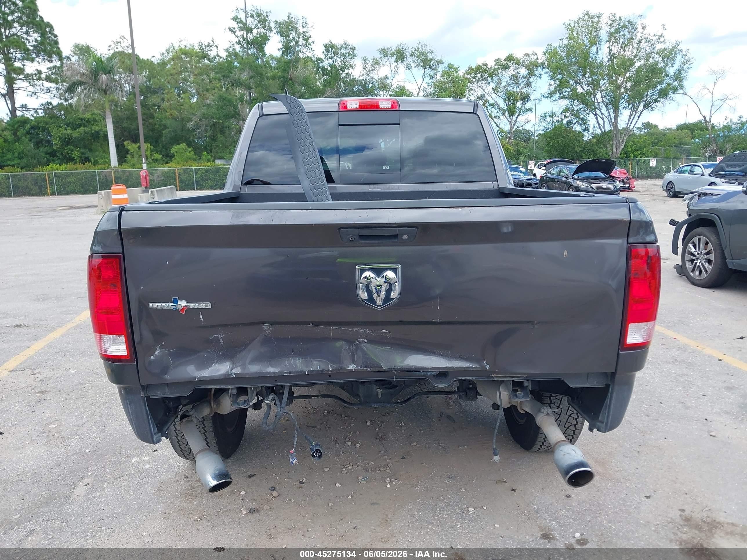 2015 Ram 1500 Lone Star Black vin: 1C6RR6LT7FS692557