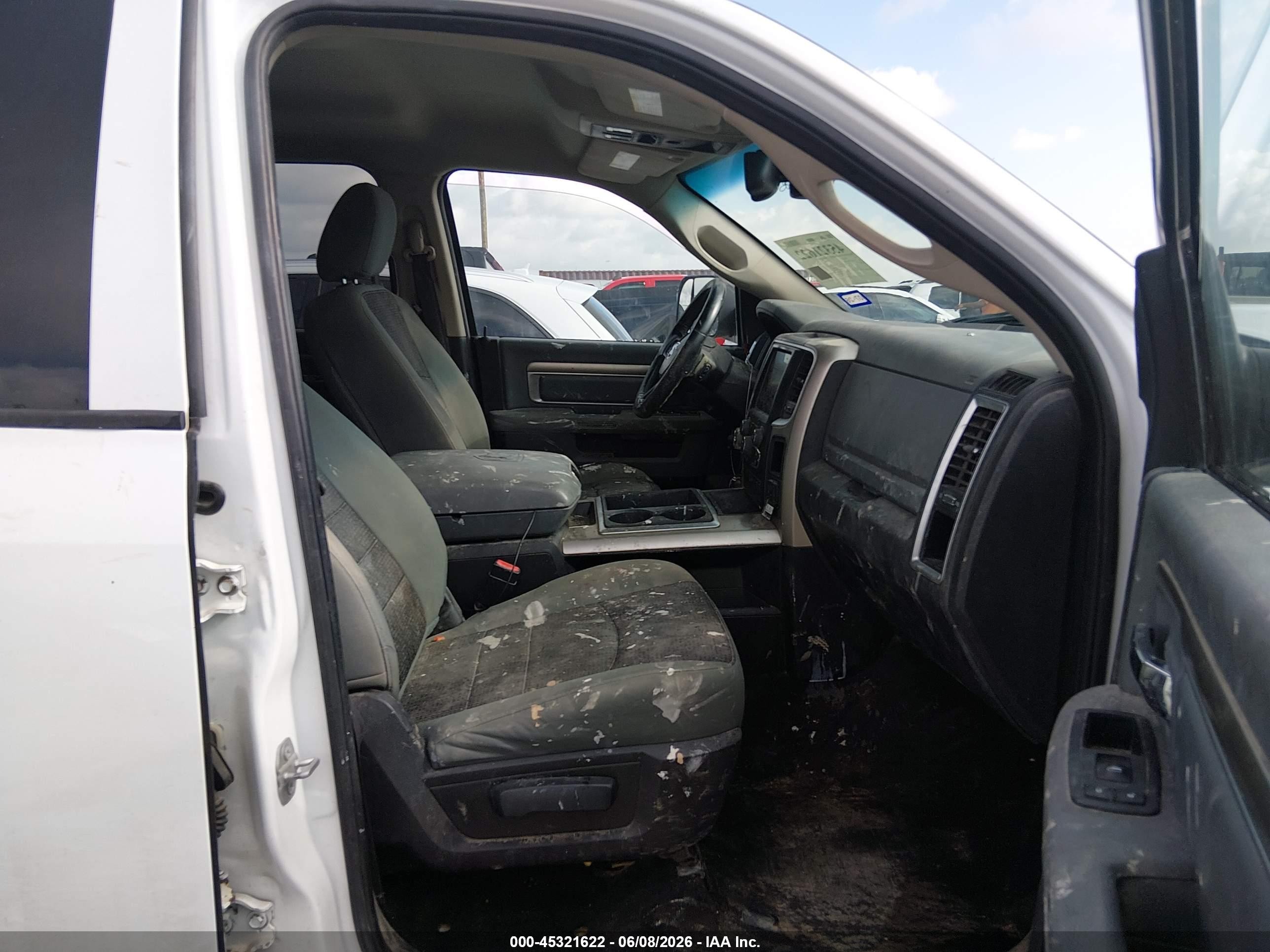 2015 Ram 1500 Lone Star White vin: 1C6RR6LT7FS729283