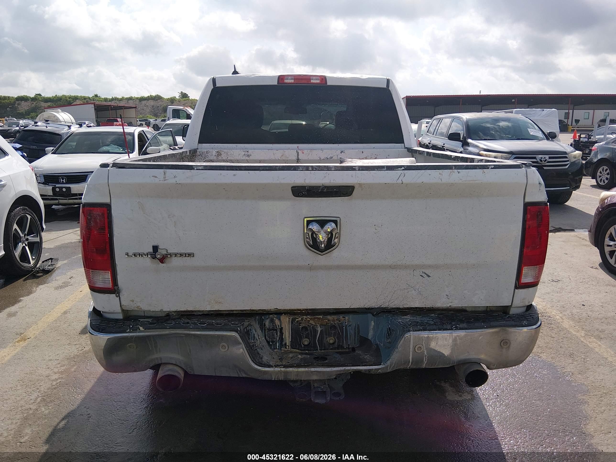 2015 Ram 1500 Lone Star White vin: 1C6RR6LT7FS729283