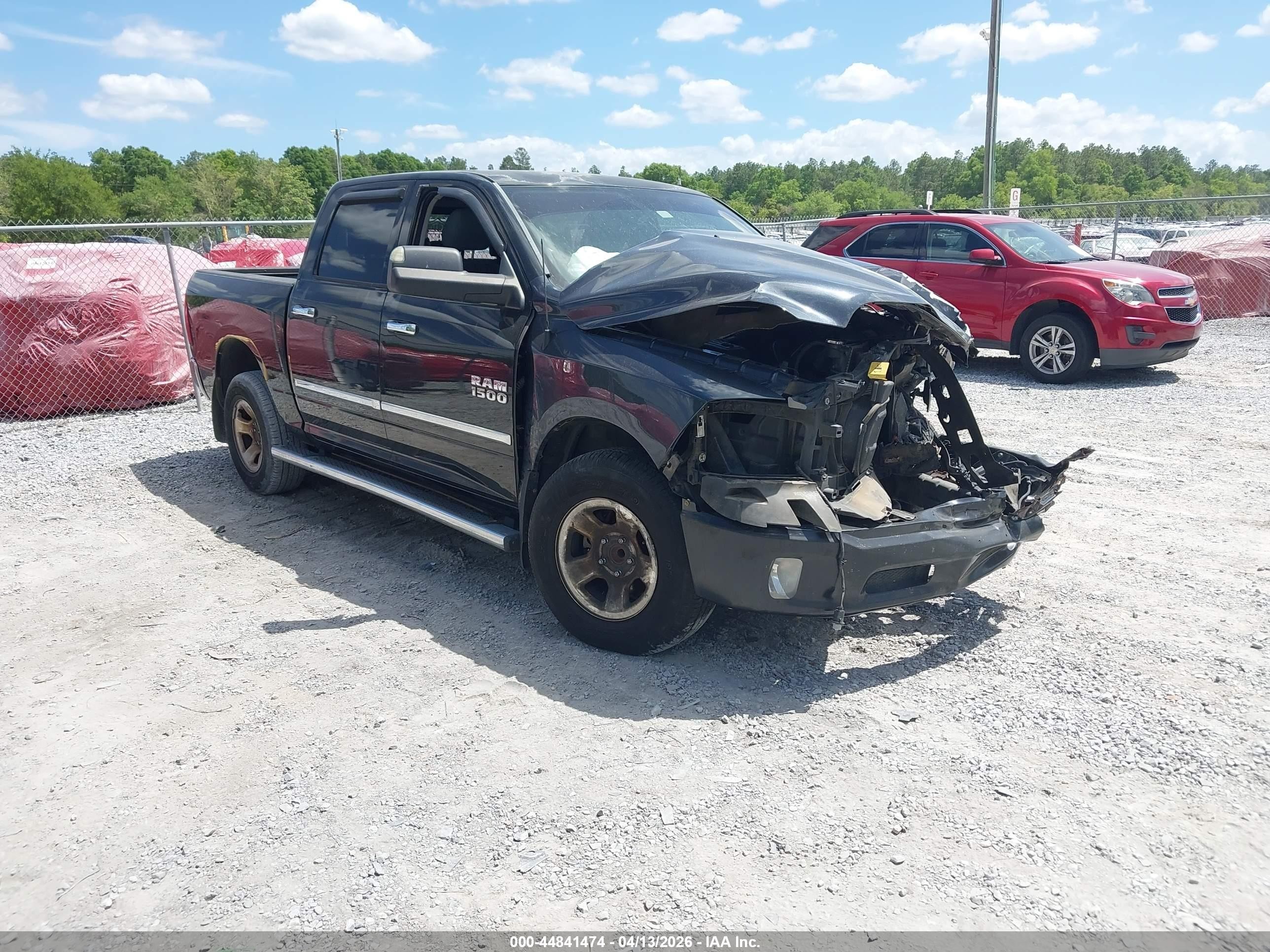 2013 Ram 1500 Big Horn Gray vin: 1C6RR6LT8DS509874