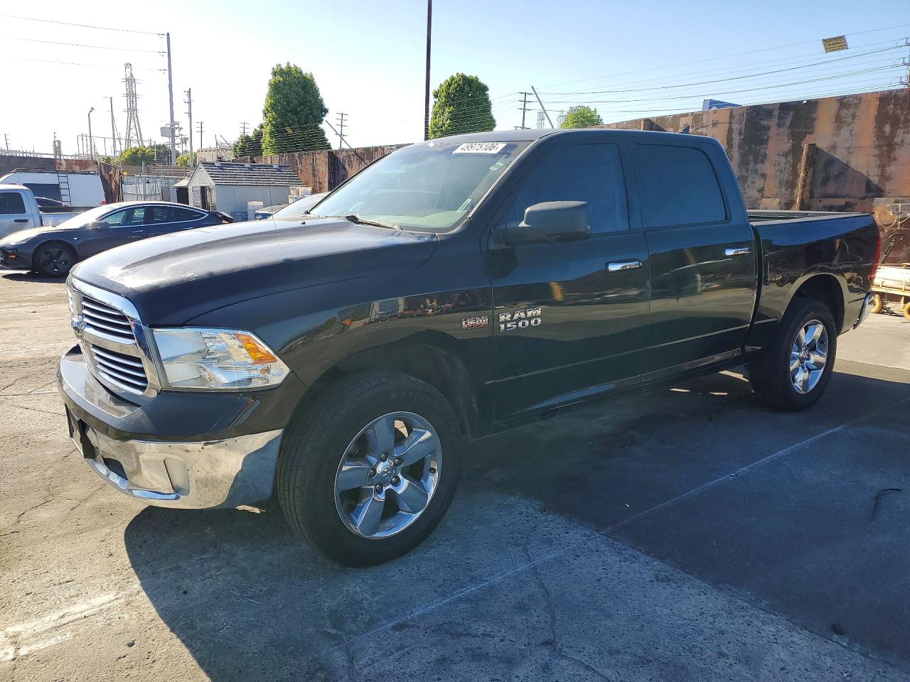 2013 Ram 1500 Slt Black vin: 1C6RR6LT8DS628931