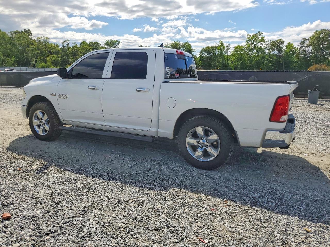 2014 Ram 1500 Slt White vin: 1C6RR6LT8ES206143