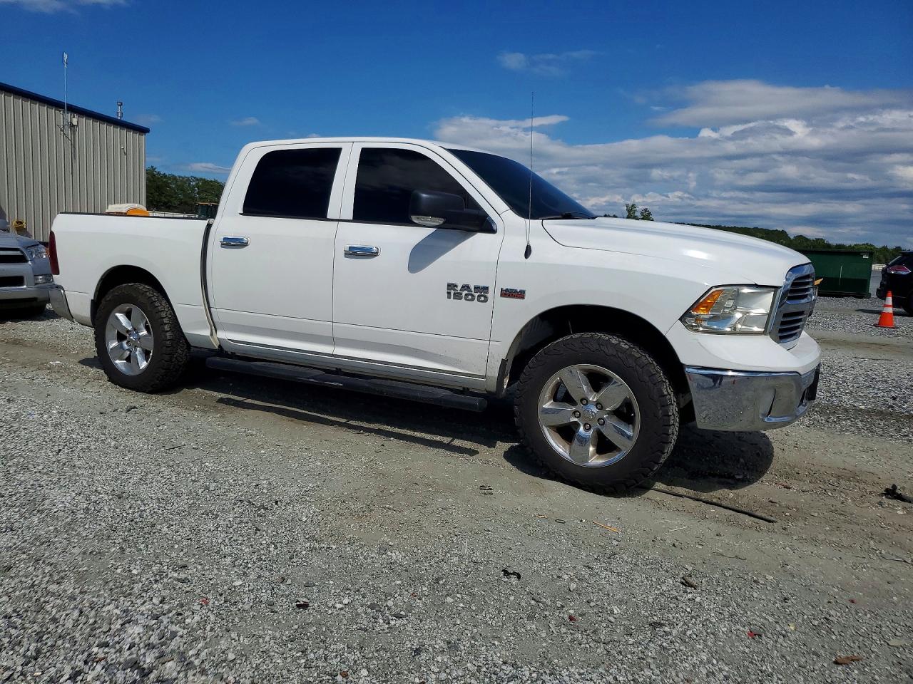 2014 Ram 1500 Slt White vin: 1C6RR6LT8ES206143