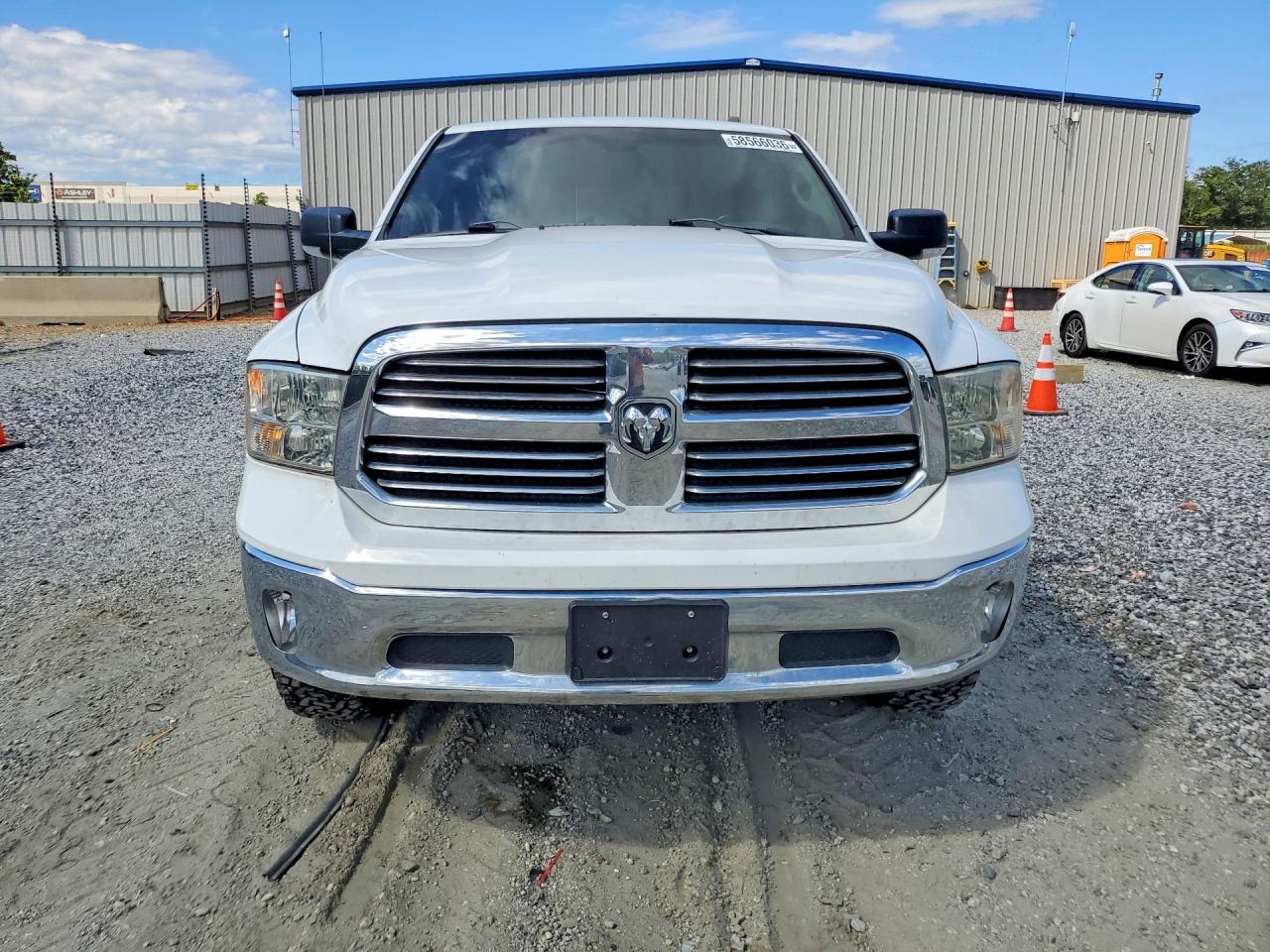 2014 Ram 1500 Slt White vin: 1C6RR6LT8ES206143