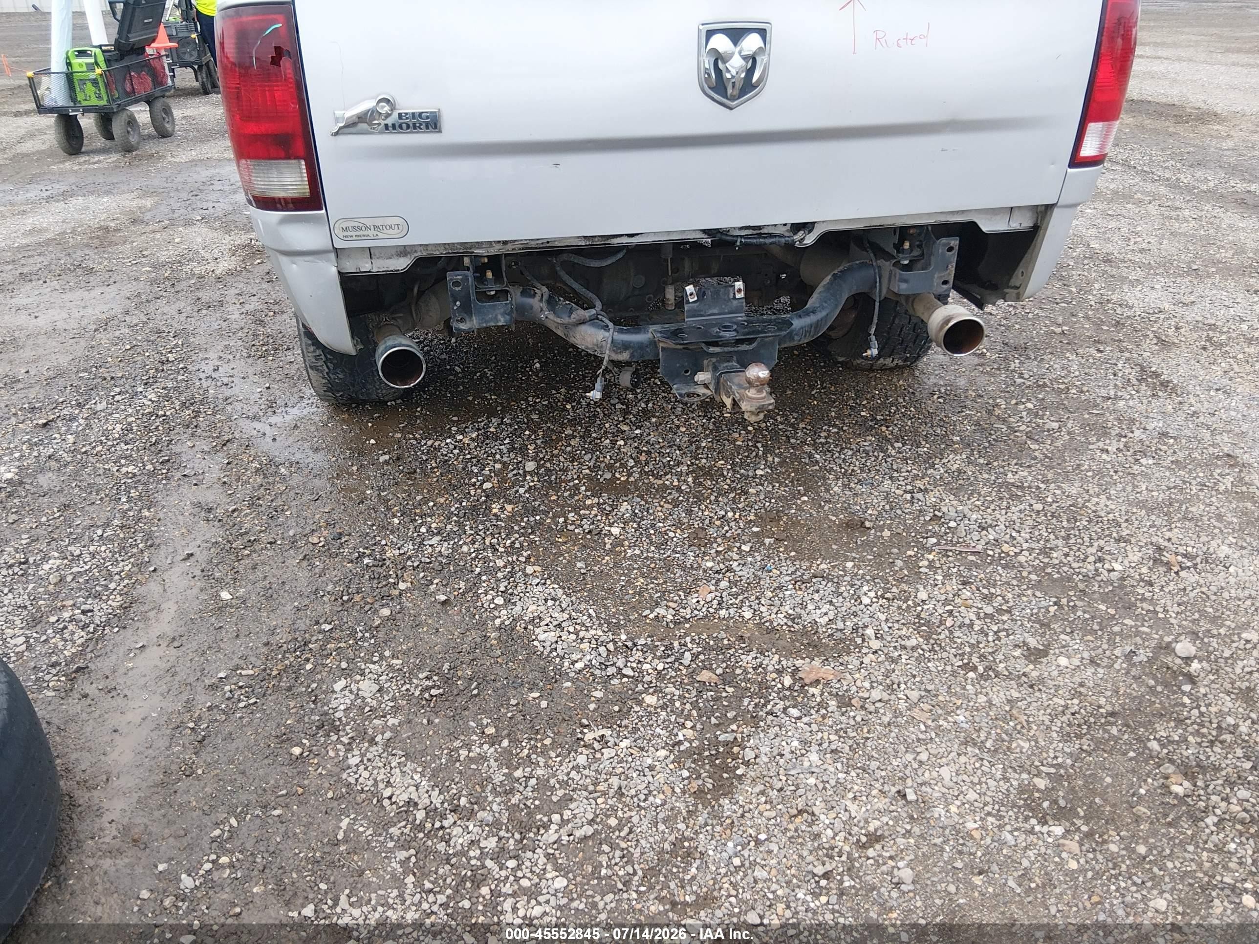 2014 Ram 1500 Big Horn Silver vin: 1C6RR6LT8ES228806