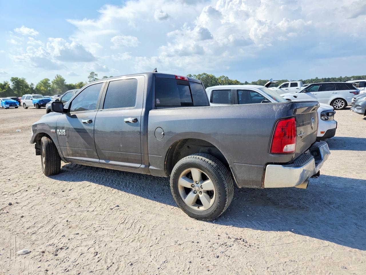 2014 Ram 1500 Slt Gray vin: 1C6RR6LT8ES397949