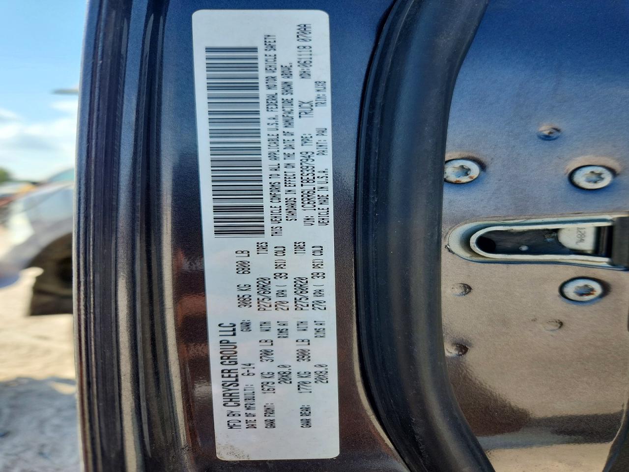 2014 Ram 1500 Slt Gray vin: 1C6RR6LT8ES397949