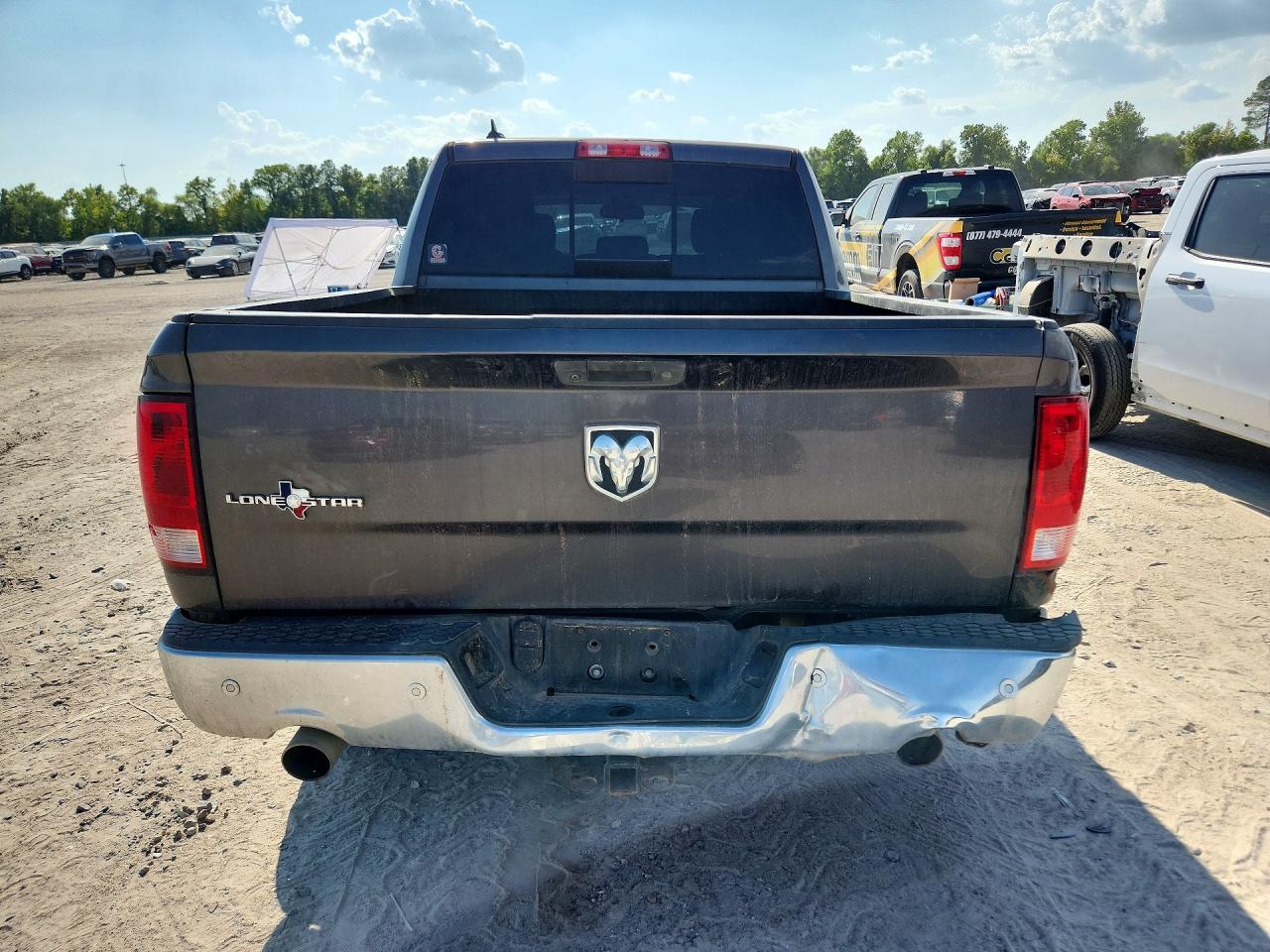 2014 Ram 1500 Slt Gray vin: 1C6RR6LT8ES397949