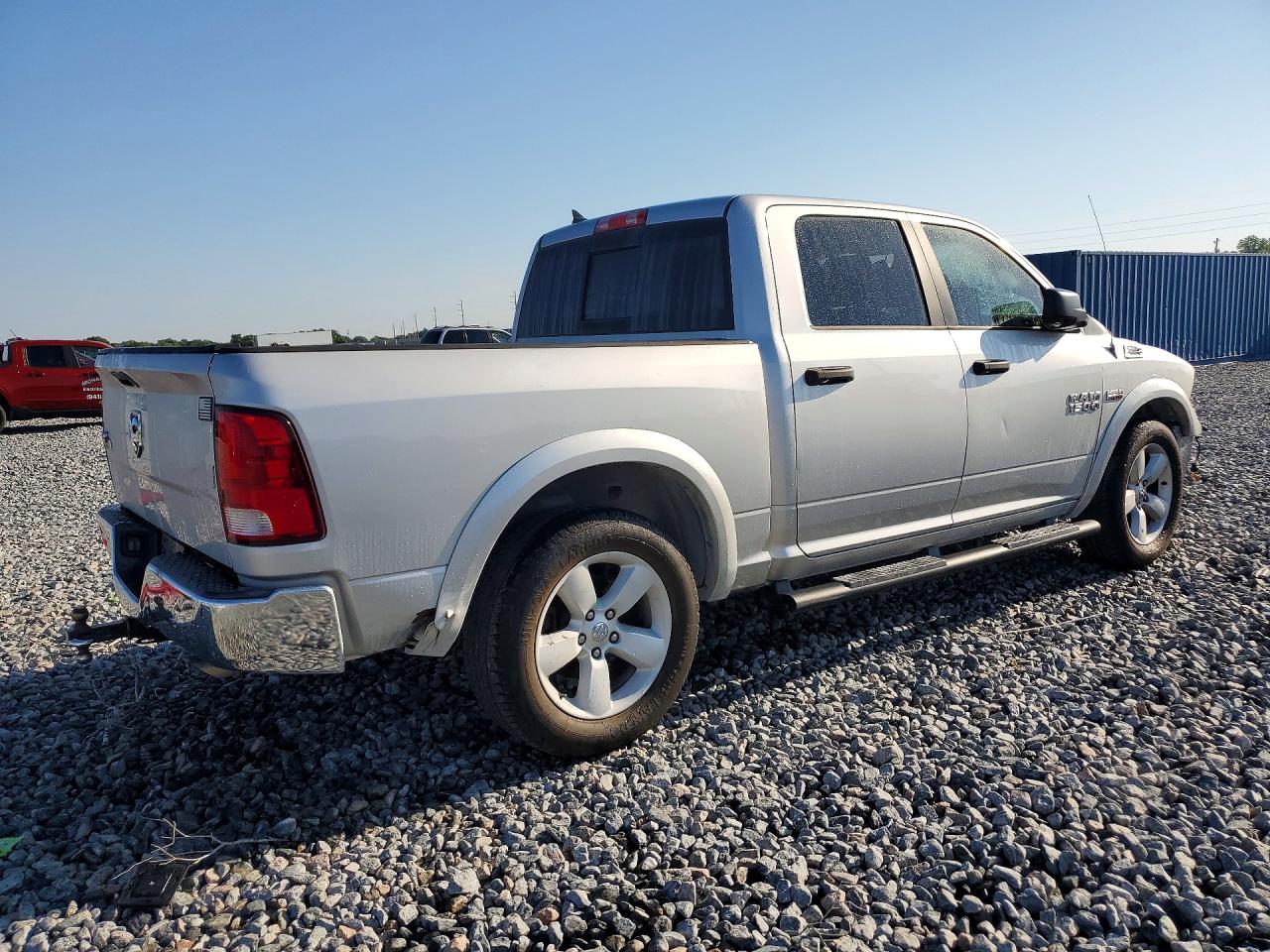 2015 Ram 1500 Slt Silver vin: 1C6RR6LT8FS640256