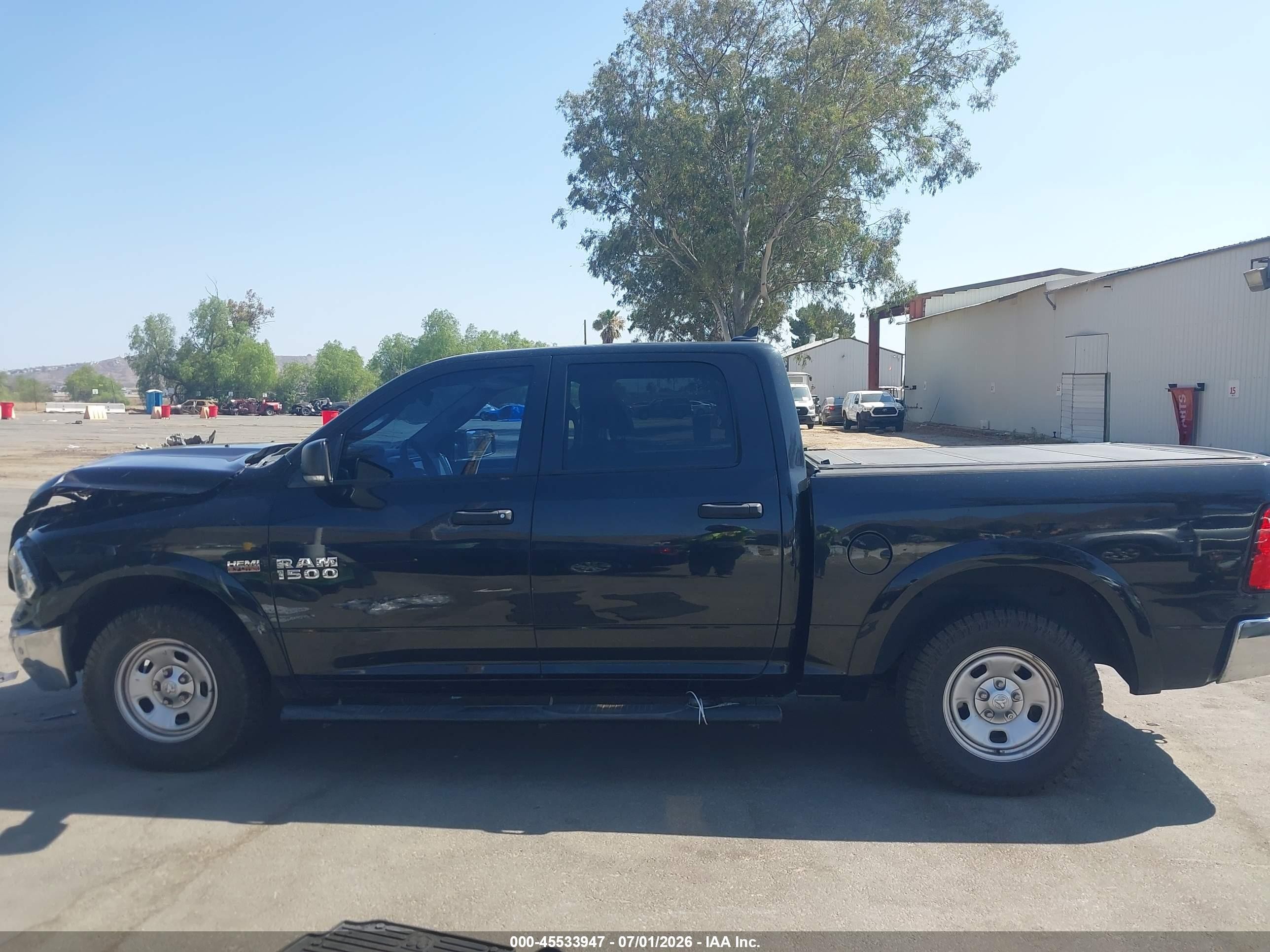 2015 Ram 1500 Outdoorsman Black vin: 1C6RR6LT8FS675427