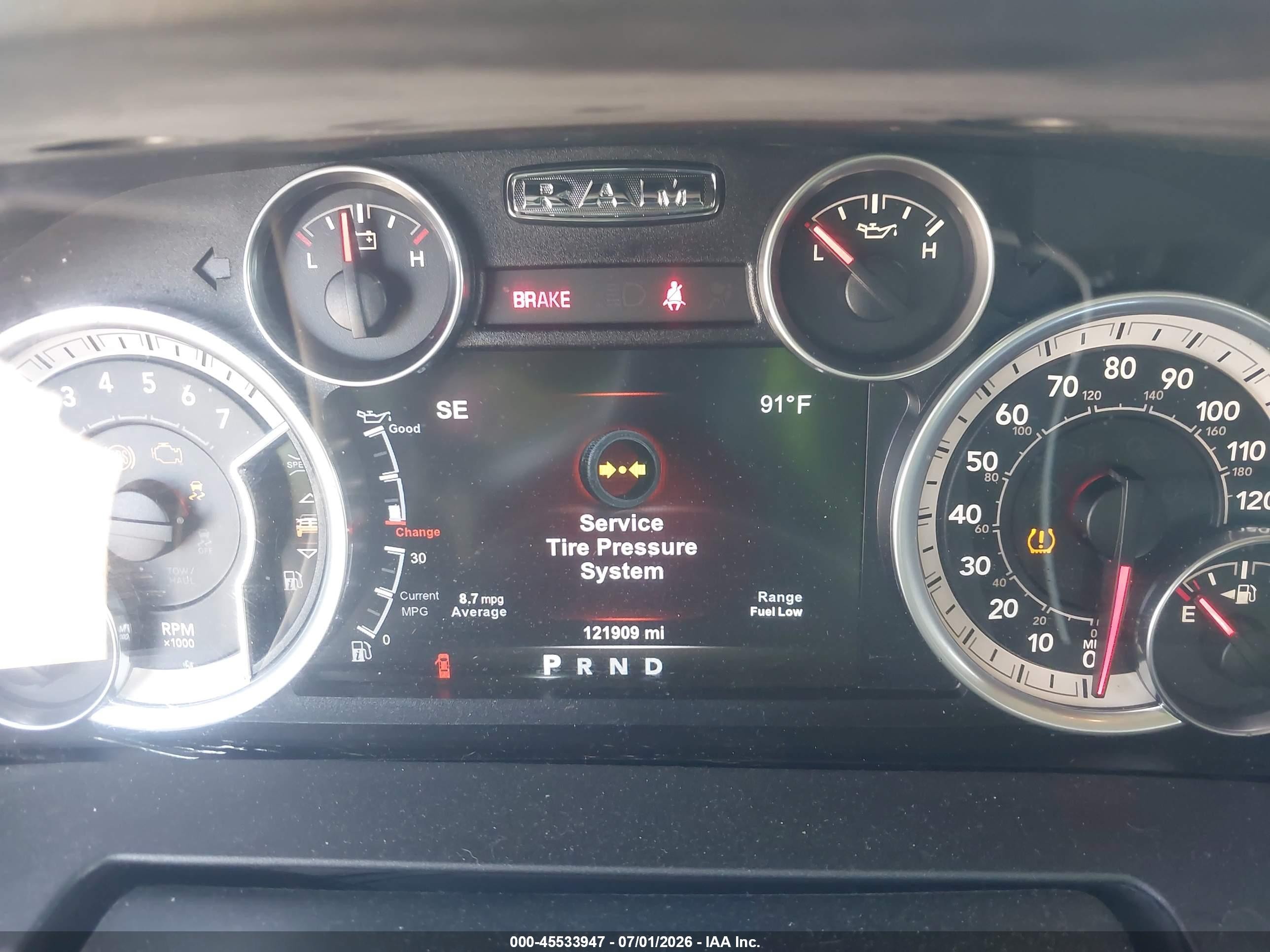 2015 Ram 1500 Outdoorsman Black vin: 1C6RR6LT8FS675427