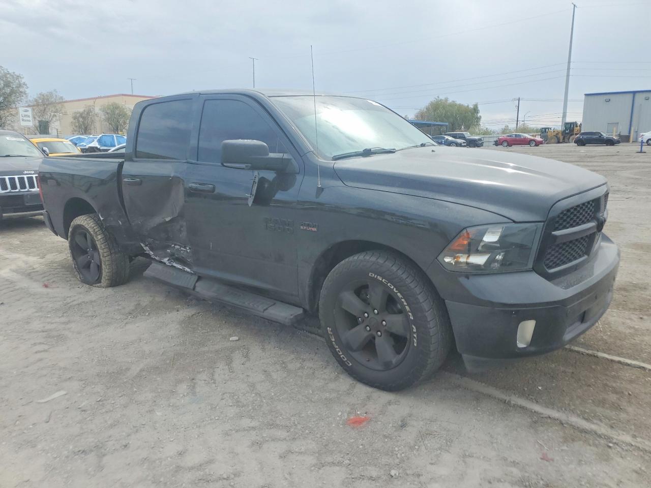2018 Ram 1500 Slt Black vin: 1C6RR6LT8JS161165