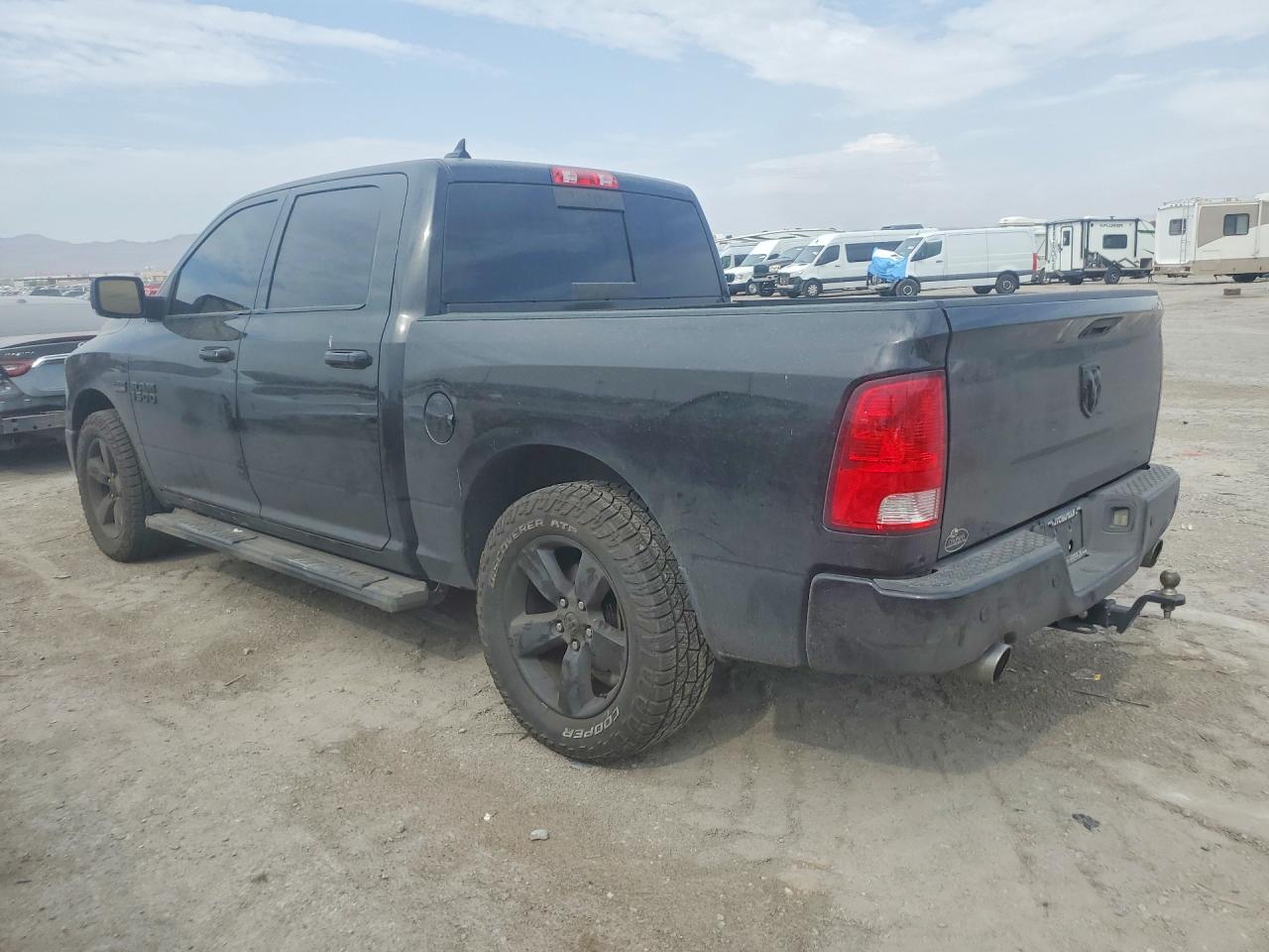 2018 Ram 1500 Slt Black vin: 1C6RR6LT8JS161165