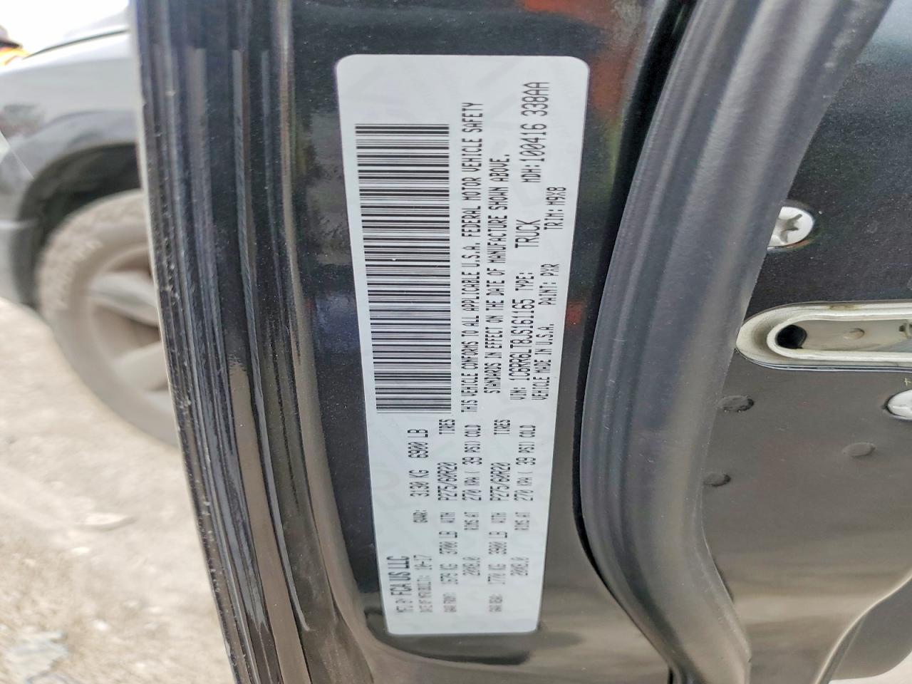 2018 Ram 1500 Slt Black vin: 1C6RR6LT8JS161165