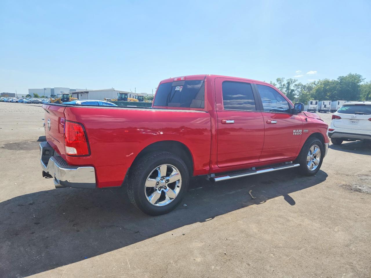 2013 Ram 1500 Slt Red vin: 1C6RR6LT9DS628291