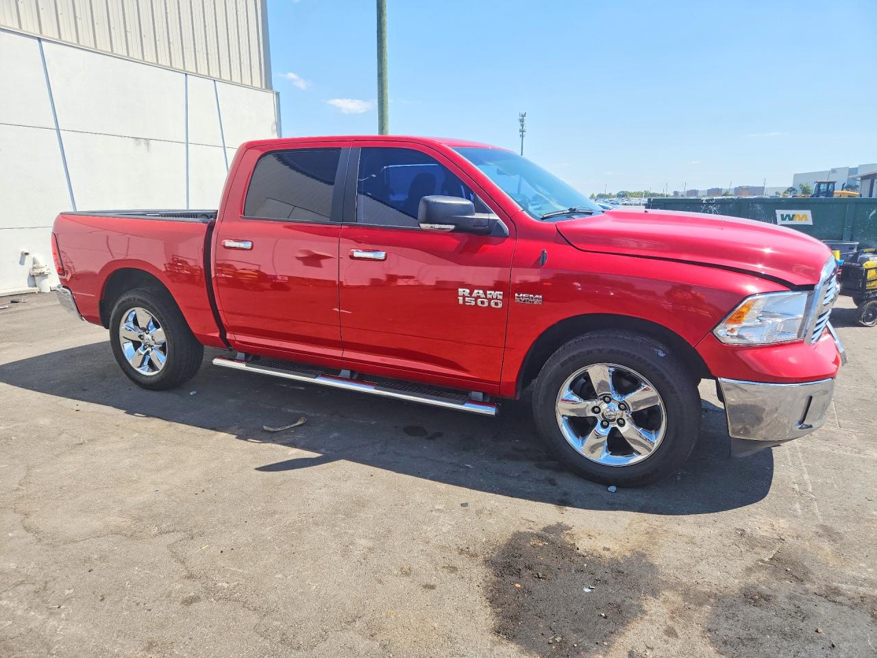 2013 Ram 1500 Slt Red vin: 1C6RR6LT9DS628291