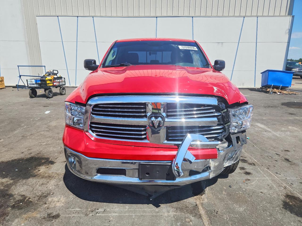 2013 Ram 1500 Slt Red vin: 1C6RR6LT9DS628291