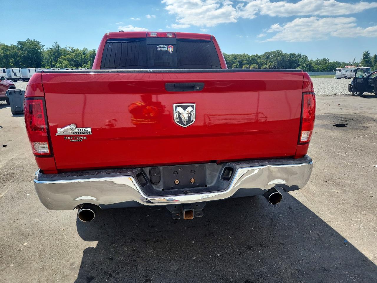 2013 Ram 1500 Slt Red vin: 1C6RR6LT9DS628291