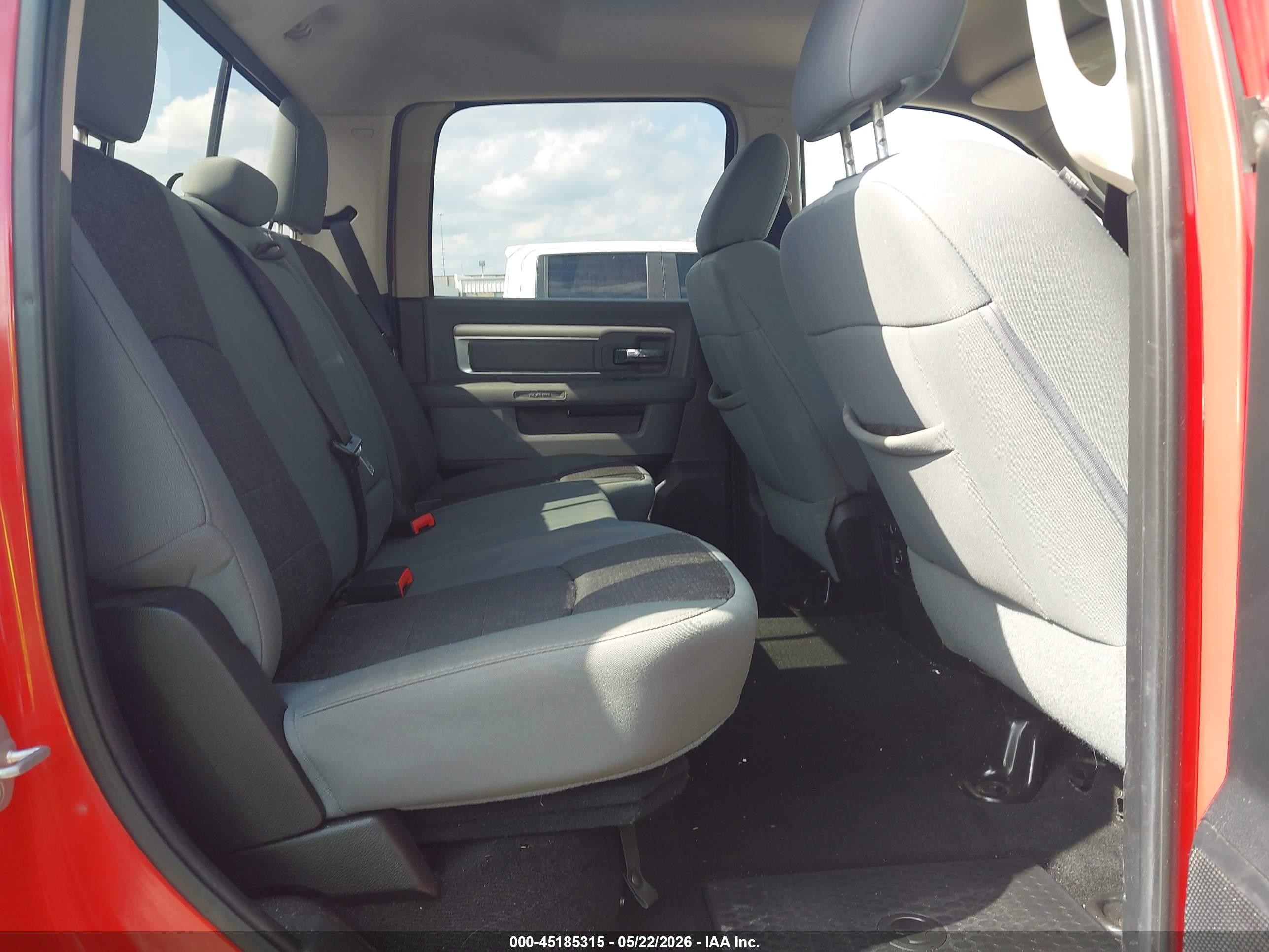 2014 Ram 1500 Big Horn Red vin: 1C6RR6LT9ES101949